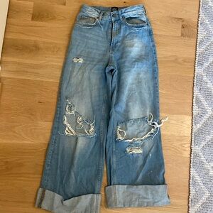 BDG cuffed boyfriend jeans, size 24